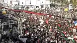مظاهرة مدينة البيضاء ليبيا demonstration in Al Bayda city Libya