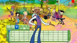 Class of 3000 FunkBox - Sunny Instructions (Animation) + His Sample Song