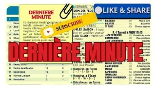 PARISIEN DERNI&Egrave;RE MINUTE PYRAMIDE DES CHANCES PRIX DE BEUGNOT PRONOSTIC QUINT&Eacute; SAMEDI 14 F&Eacute;VRIER 26