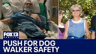 Pet sitter, family of slain dog walker advocate for neighborhood security | FOX 13 Seattle