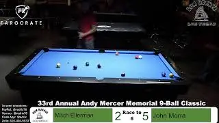 Final 16 of the 33rd Annual Andy Mercer Memorial 9-Ball Classic at the Rum Runner in Las Vegas