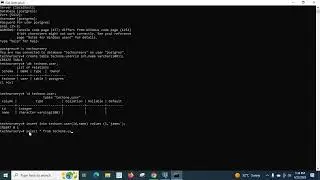 create table postgreSQL database using command prompt create,insert,delete,drop PostgreSQL tutoral