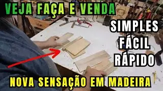 NÃO JOGUE PEDAÇOS DE MADEIRA FORA antes de Ver Essa Brilhante ideia Para Ganhar Renda Extra