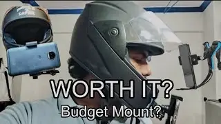 Bike Chin Mount Honest Review 🏍️ | Worth It or Not? 💵❓ | Budget Helmet Mount