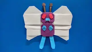 How To Make A Paper Origami Pokemon Butterfree Easy Step By Step