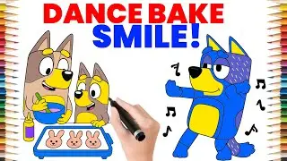 Bluey&rsquo;s Kitchen Fun! 🍪 Bingo & Mum Bake Cookies While Dad Dances 🎵
