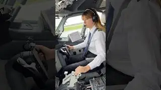 Today&rsquo;s video is from a takeoff in Prague from runway 06 #b737800 #femalepilot #takeoff #aviation