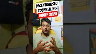 Don't do Mistake in Decentralised Counselling🚫💯😱 #wbjee2025 #shorts #viral