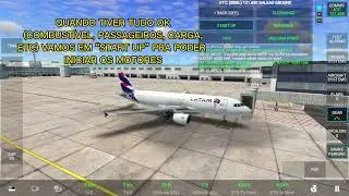RFS - Comunica&ccedil;&atilde;o com controle de tr&aacute;fego a&eacute;reo (ATC). Airbus A320-200. #rfs #atc