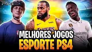 TOP 13 MELHORES JOGOS de ESPORTES para PS4 que Voc&ecirc; N&atilde;o Pode Perder !