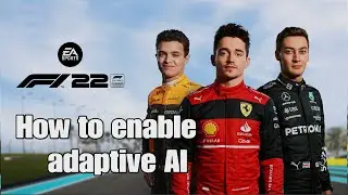 F1 22 PS5 | How to enable adaptive AI