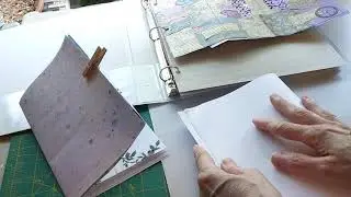 Craft Show Idea #4 - Junk Journal Notebook - Zero Waste Use Your Supplies
