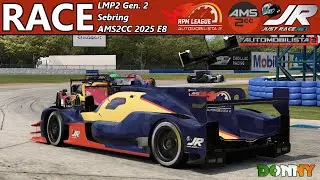 Wyścig | LMP2 Gen. 2 | Sebring | AMS2CC 2025 E7, RPM League, JustRace | AMS2