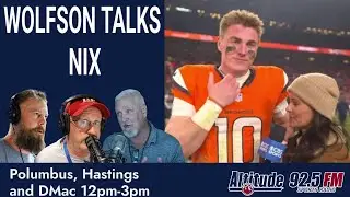 Tracy Wolfson describes her on field interview with Bo Nix after the Broncos beat the Bills