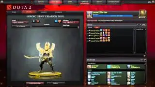 Dota 2 TI5 effigy creating