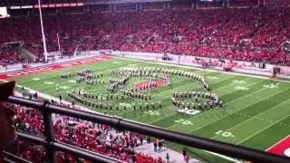 The Ohio State University Marching Band (TBDBITL) Classic Videogames HD October 5, 2012