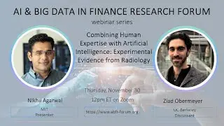 ABFR Webinar with Nikhil Agarwal and Ziad Obermeyer