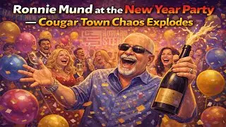Ronnie Mund at the New Year Party &mdash; Cougar Town Chaos Explodes🎆🔥  - Howard Stern Show