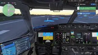 模擬飛行FS2024 2025/09/17 KEWR美國華克-TNCB荷蘭加勒比 B737 Max 8
