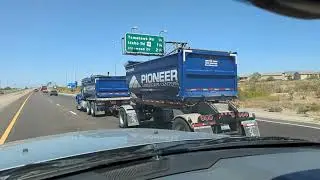 Highway Haulers -- Pioneer Landscape Materials International HX520 Transfer-Dump Truck -- 7-19-23
