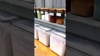 This is how I organize my glaze. To see a full studio tour check out my most recent video 🔥
