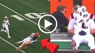 Patriots Rookie LT Will Campbell carted off with knee injury vs Cincinnati bengals 🏉