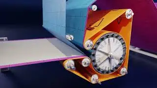 Laminating on a Klieverik - 3D Animation
