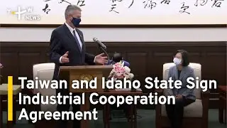 Taiwan and U.S. State of Idaho Sign Agreement on Industrial Cooperation | TaiwanPlus News