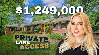 Updated Lake Barcroft Home with Private Beaches | Falls Church VA