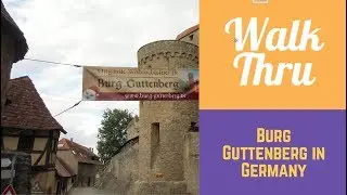 Walking through: Burg Guttenberg in GERMANY
