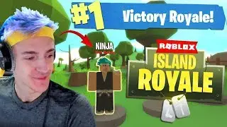 NINJA IN ROBLOX FORTNITE BATTLE ROYALE!? - *Funny*