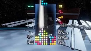 [Tetris Effect] Sprint, 34.31s (former in-game world record)