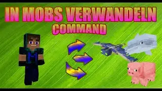 In Mobs verwandeln Command! Warden, Delphin, Schwein, Phantom und mehr!
