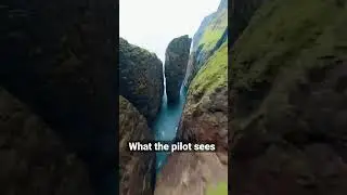 Cinematic FPV Drone Cliff Dive | Breathtaking Aerial Adventure #FPV #DroneCinematography #CliffDive
