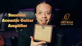 Ortega Guitars Pocket Acoustic Amp, the smallest acoustic guitar amp!