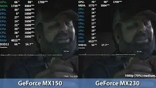 Nvidia GeForce MX150 vs GeForce MX230 - Benchmark Comparison 2020