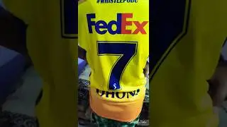 Unboxing MS DHONI official CSK jersey 2025😍😍💛 #cricket #cskjersey #csk #ipl