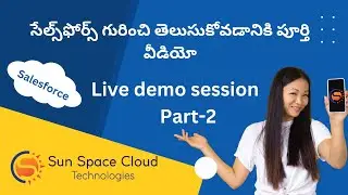 Part-2 of Salesforce live Demo from Sun Space Cloud Technoogies