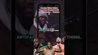 Deontay Wilder Claims Tyson Fury Cheated In 2/3 Of Their Matches 👀