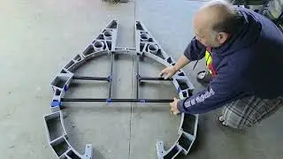 AmusedJester Builds Part 2A: 5 foot  Chubby Kiwi Millenium Falcon fits Starwars TVC