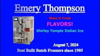 Shirley Temple Italian Ice
