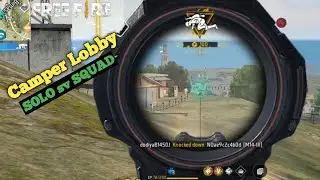 5 Camper Lobby Booyah Barmuda Maps Solo Vs Squad | PDBHAI GAMEPLAY | FREE FIRE GARENA🔥