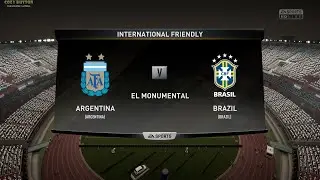 FIFA18 : ARGENTINA VS BRAZIL || GAMEPLAY || Cozy Button