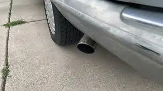 1984 Mercedes 300SD Straight Pipe