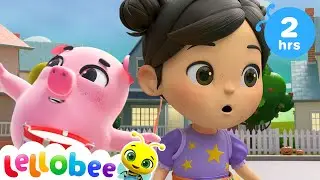 LELLOBEE | Yes Yes Let's Go Trick or Treating At Home! + More Lullabies Songs For Kids | #Halloween