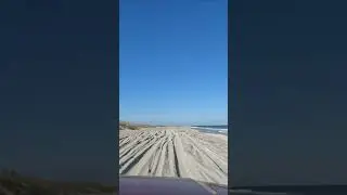 Beach Driving #Capelookout #beachdriving #beachdrive #outerbanks #overlanding  #adventure