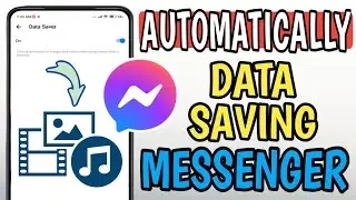 how to enable data saver in Messenger (new update) data saver in messenger