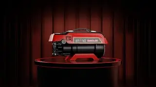 STARQ High Pressure Washer | 250 BAR 2500W Power Cleaning Machine | 3D Product Animation | Inventiko