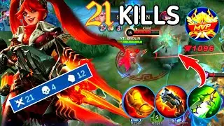 21 KILLS !! LAYLA BEST BUILD CRITICAL DAMAGE | BUILD TOP 1 GLOBAL LAYLA ~ MOBILE LEGENDS ⚡✨