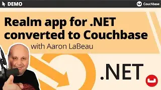MongoDb Atlas Device SDK (Realm) .Net app converted to Couchbase Mobile